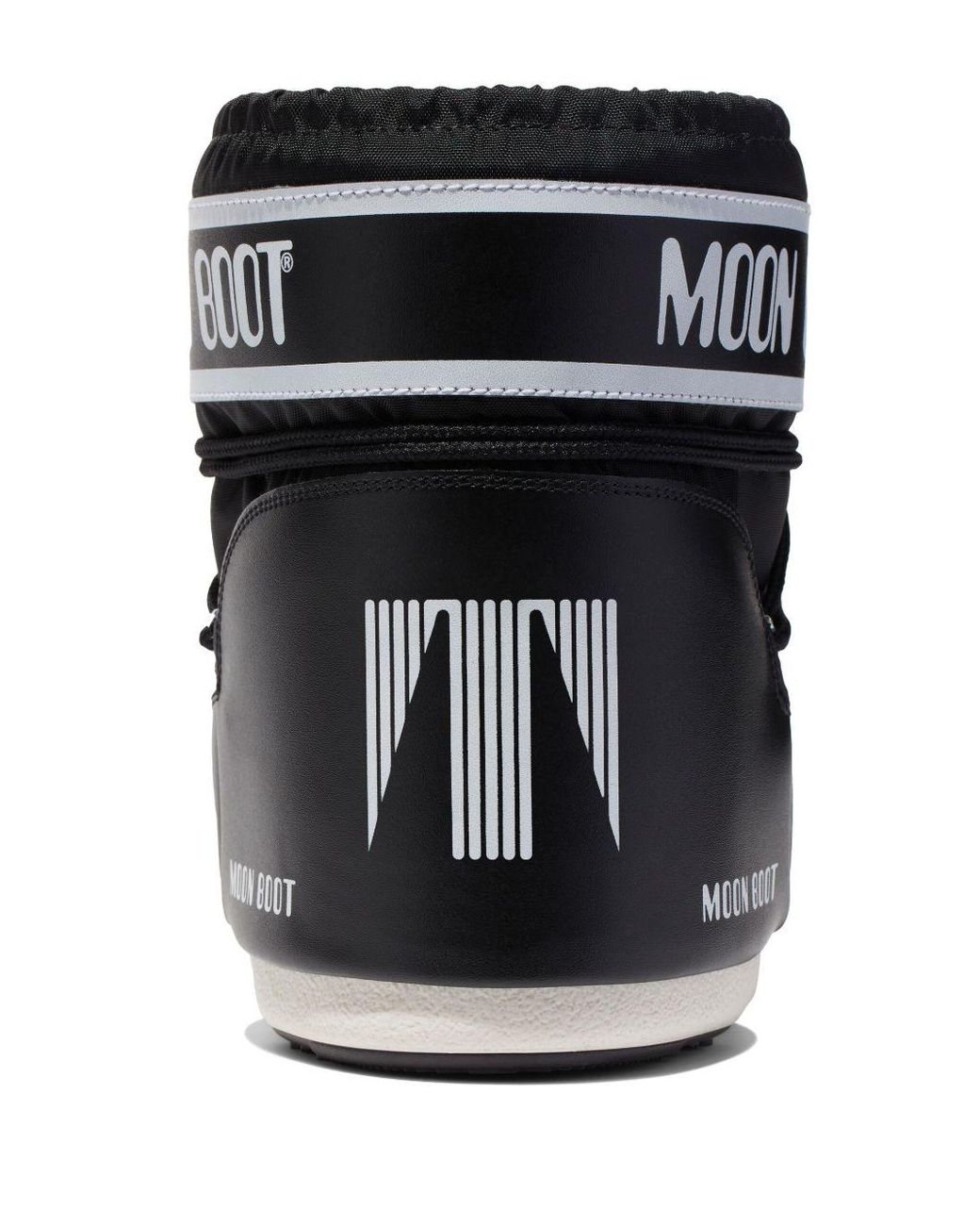 Moon Boot Black Icon Low Nylon Boots for men
