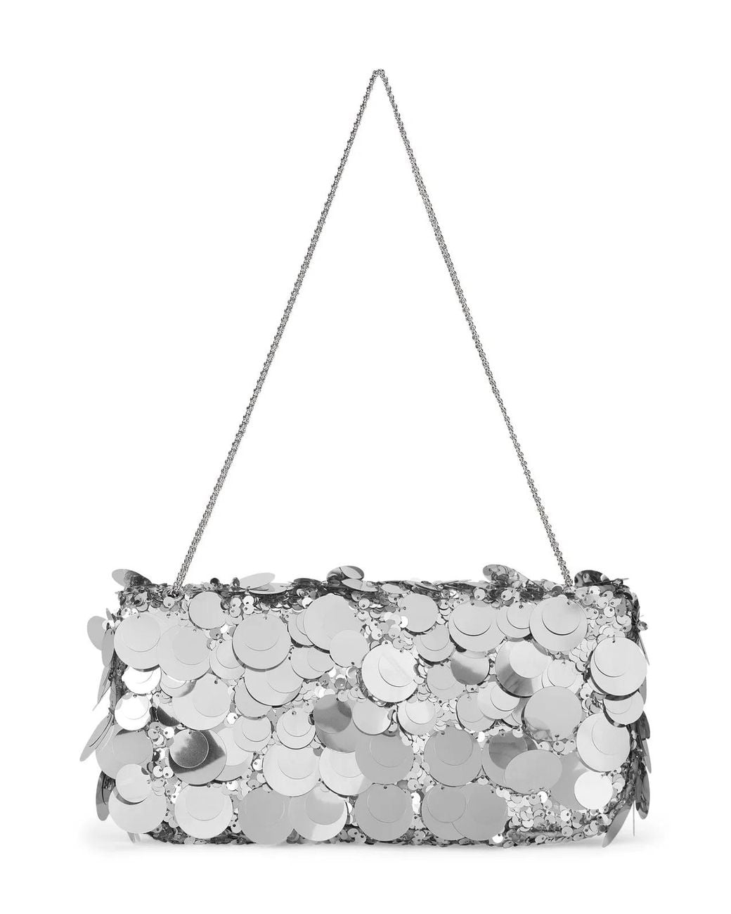 Rabanne Metallic Shoulder Bag With Sequins