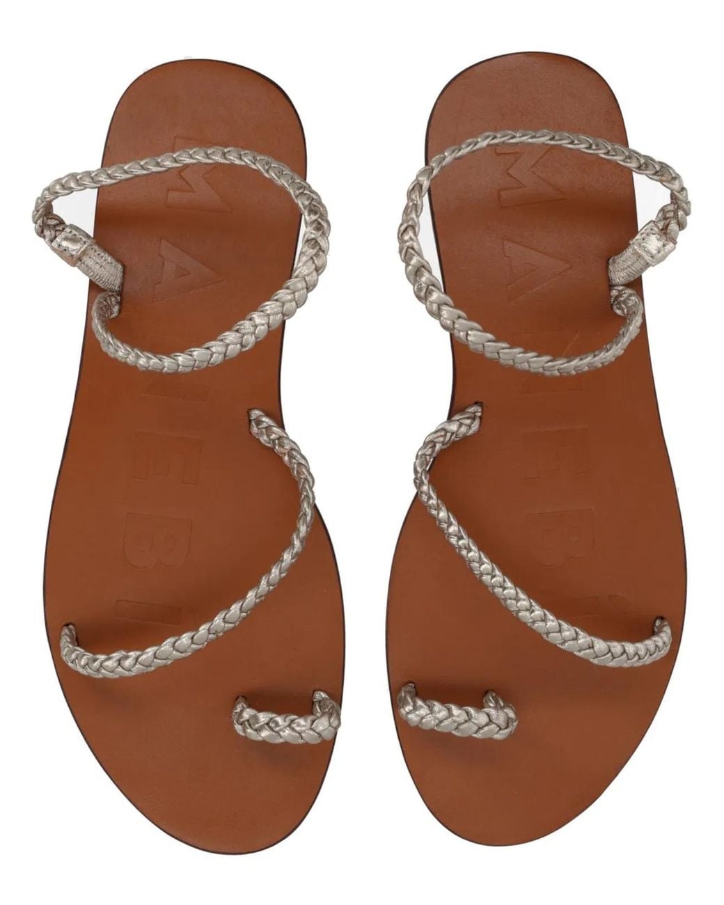 Manebí Natural Manebi Goat Leather Flats
