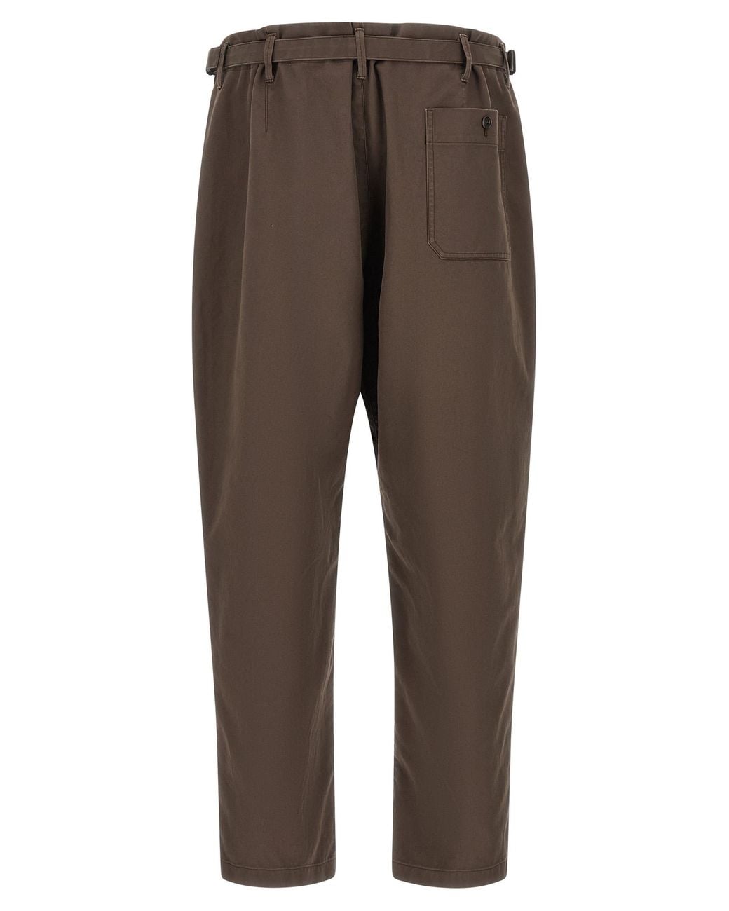 Lemaire Brown Tapered Pants for men