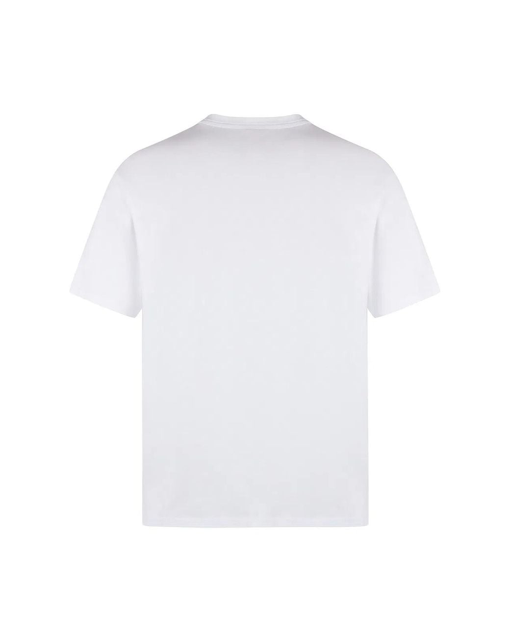 K-Way White Fantome Cotton Crew-Neck T-Shirt for men