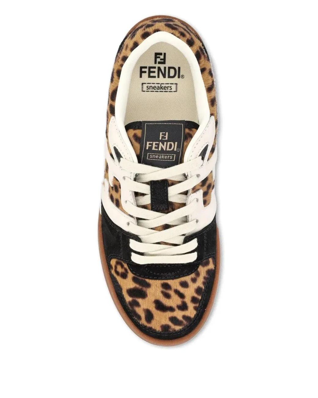 Fendi Metallic Sneakers