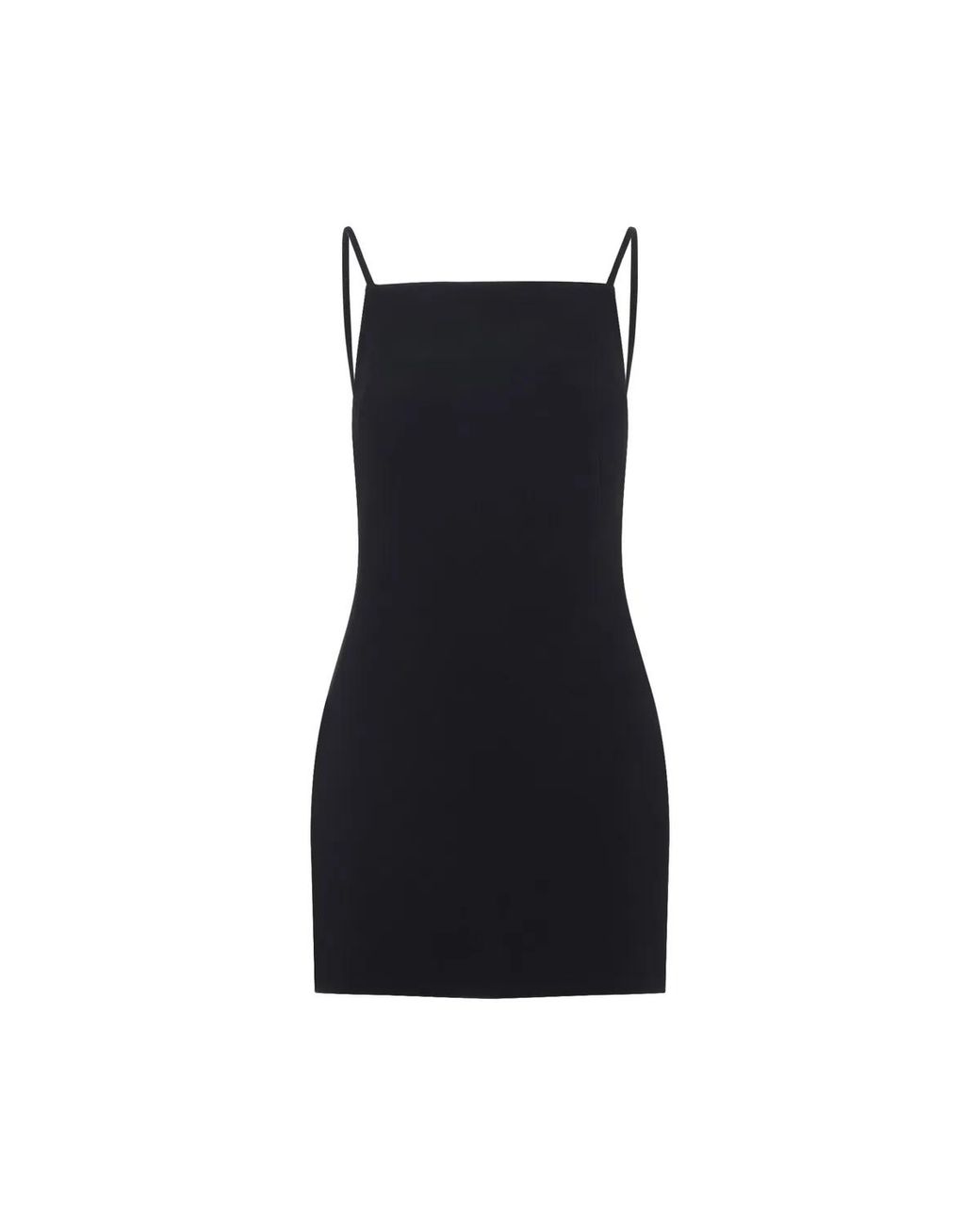 Givenchy Black Sliced Mini Dress