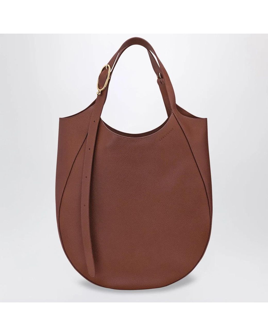 Longchamp Brown Shopping Bag Xl Le Foulonné Café