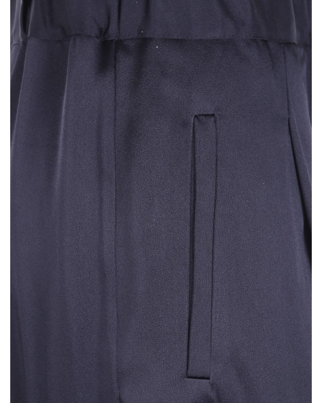 Semicouture Blue "Jhonny" Wide Leg Trousers