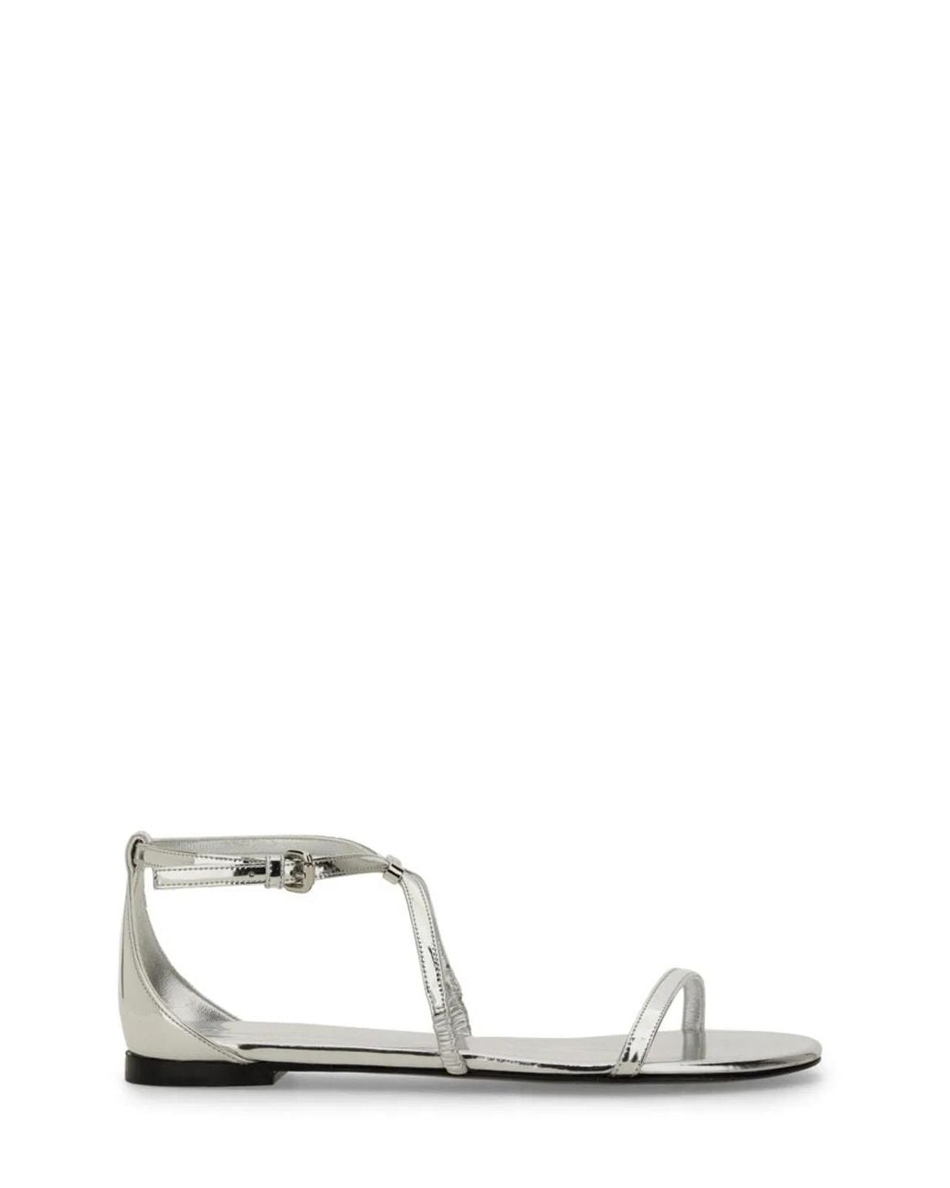McQueen White Strappy Sandal
