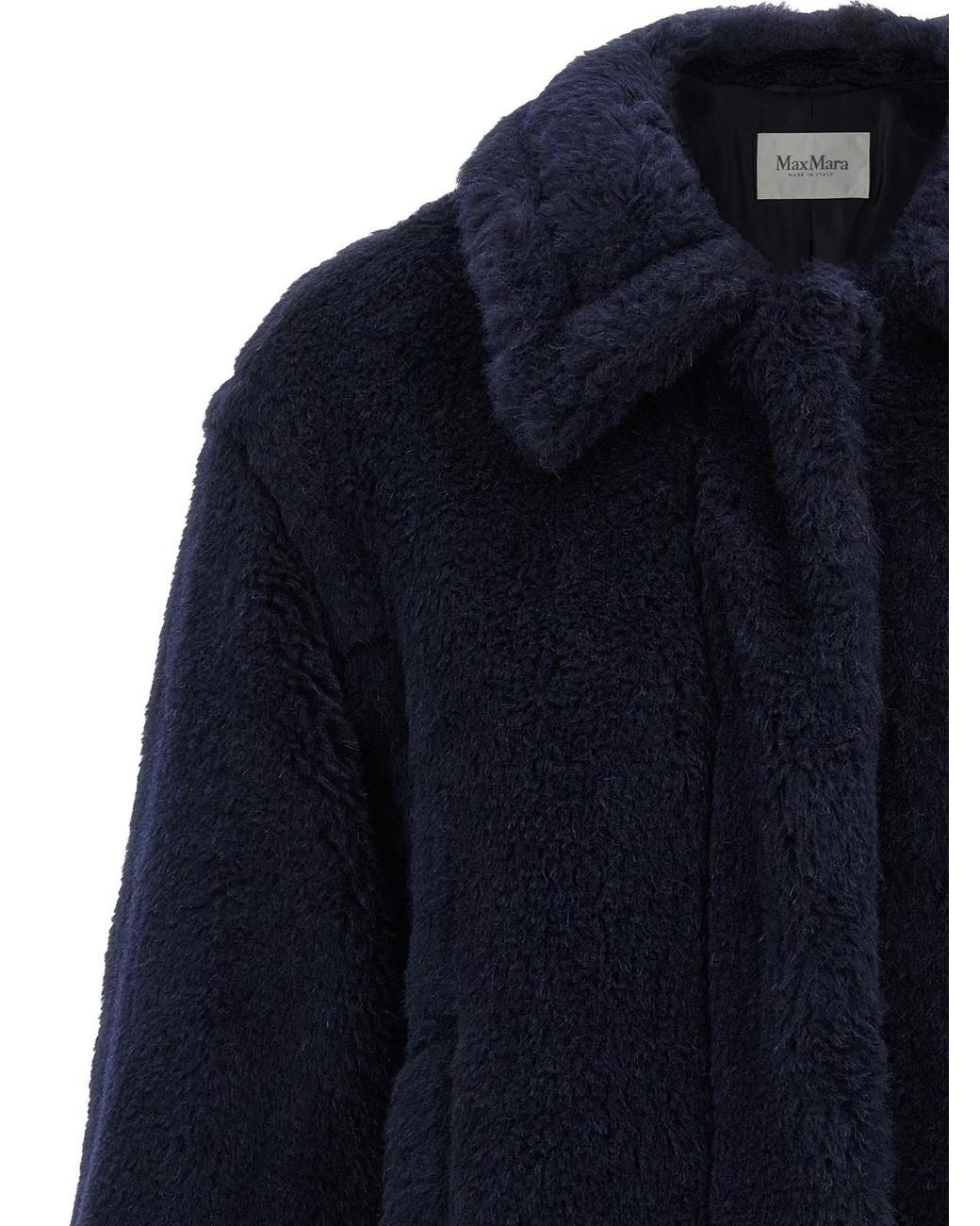 Max Mara Blue 'Mxmfuggito' Coat