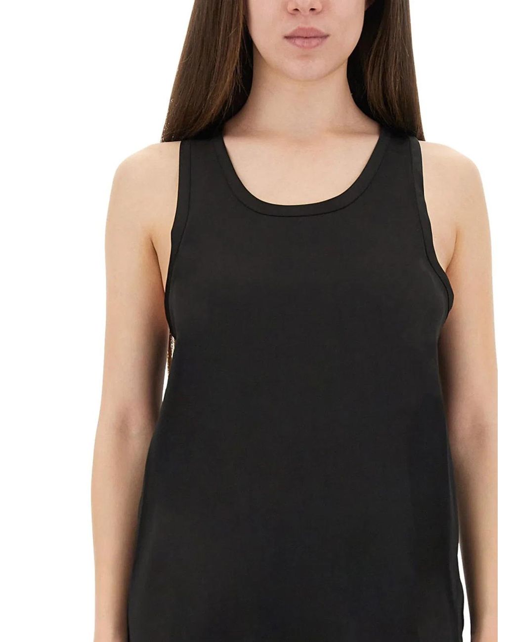 MICHAEL Michael Kors Black Rower Model Tank Top