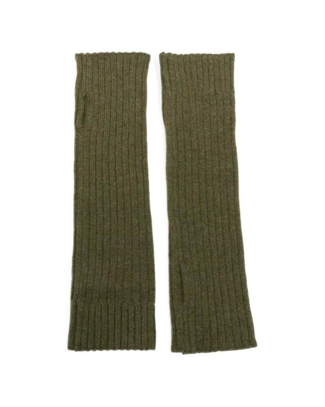 C.t. Plage Green Cashmere Arm Warmer