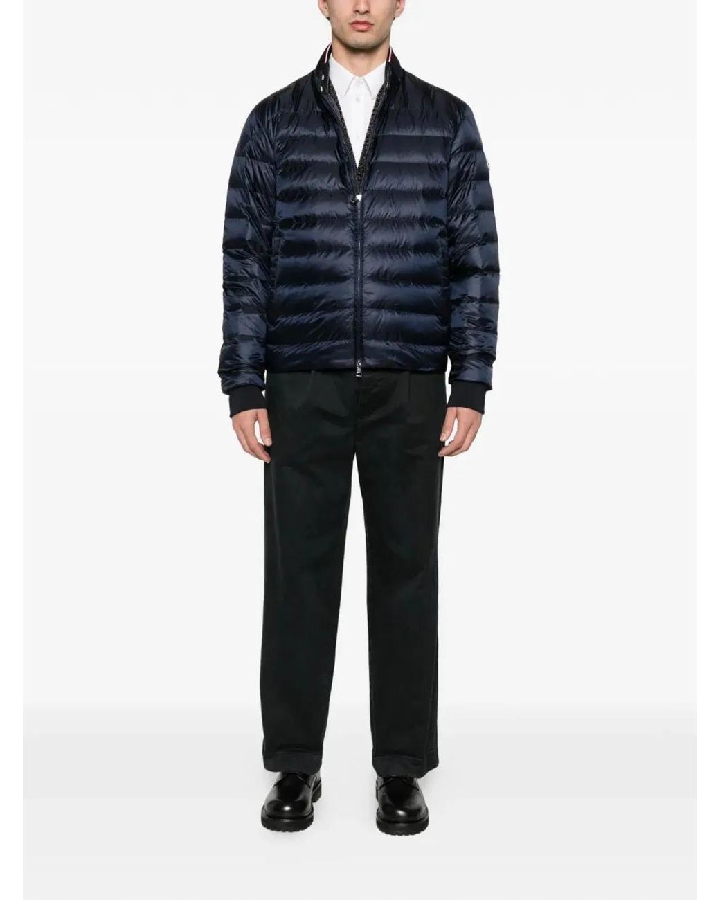 Moncler Blue Winter Jackets for men