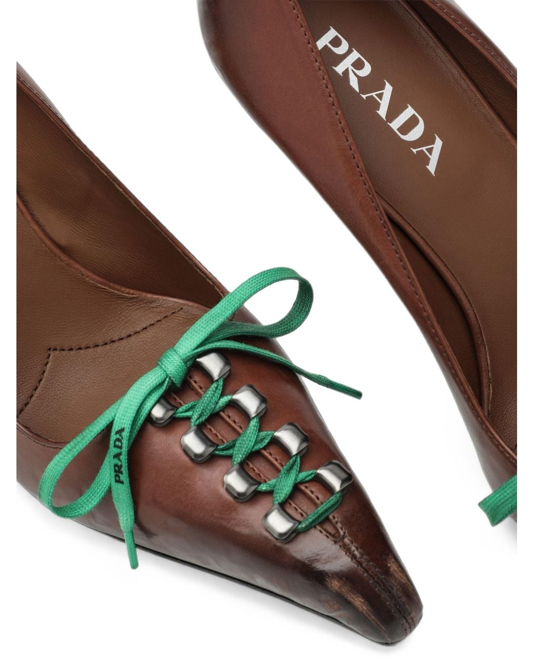Prada Brown Decollete