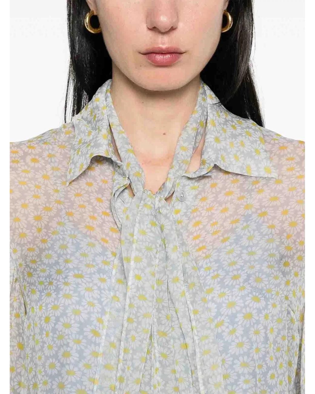 Gucci White Light Silk Shirt