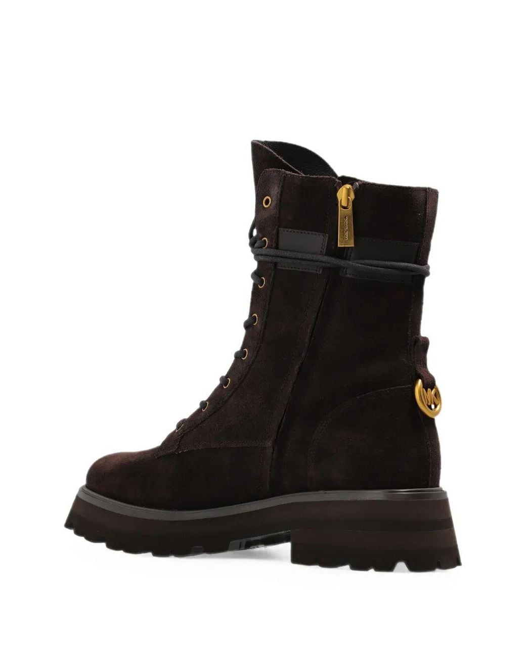 MICHAEL Michael Kors Black "Caleb" Lug Bootie