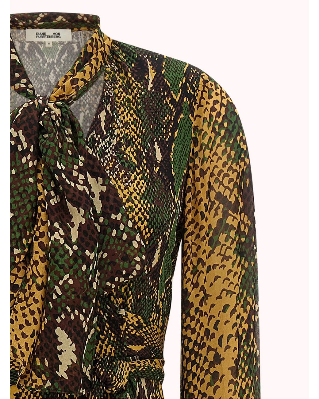 Diane von Furstenberg Green 'Lucia' Jumpsuit