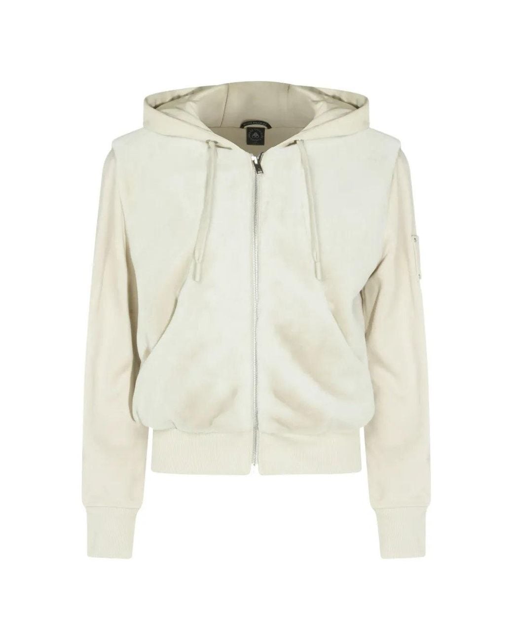 Moose Knuckles White Rosylynn Bunny Statement Outerwear Jacket for men