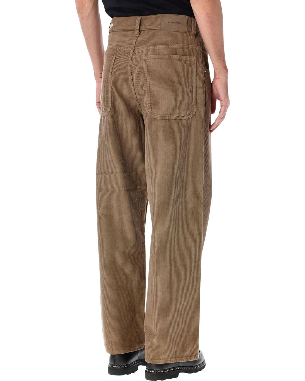 sunflower Brown Superwide Pant for men