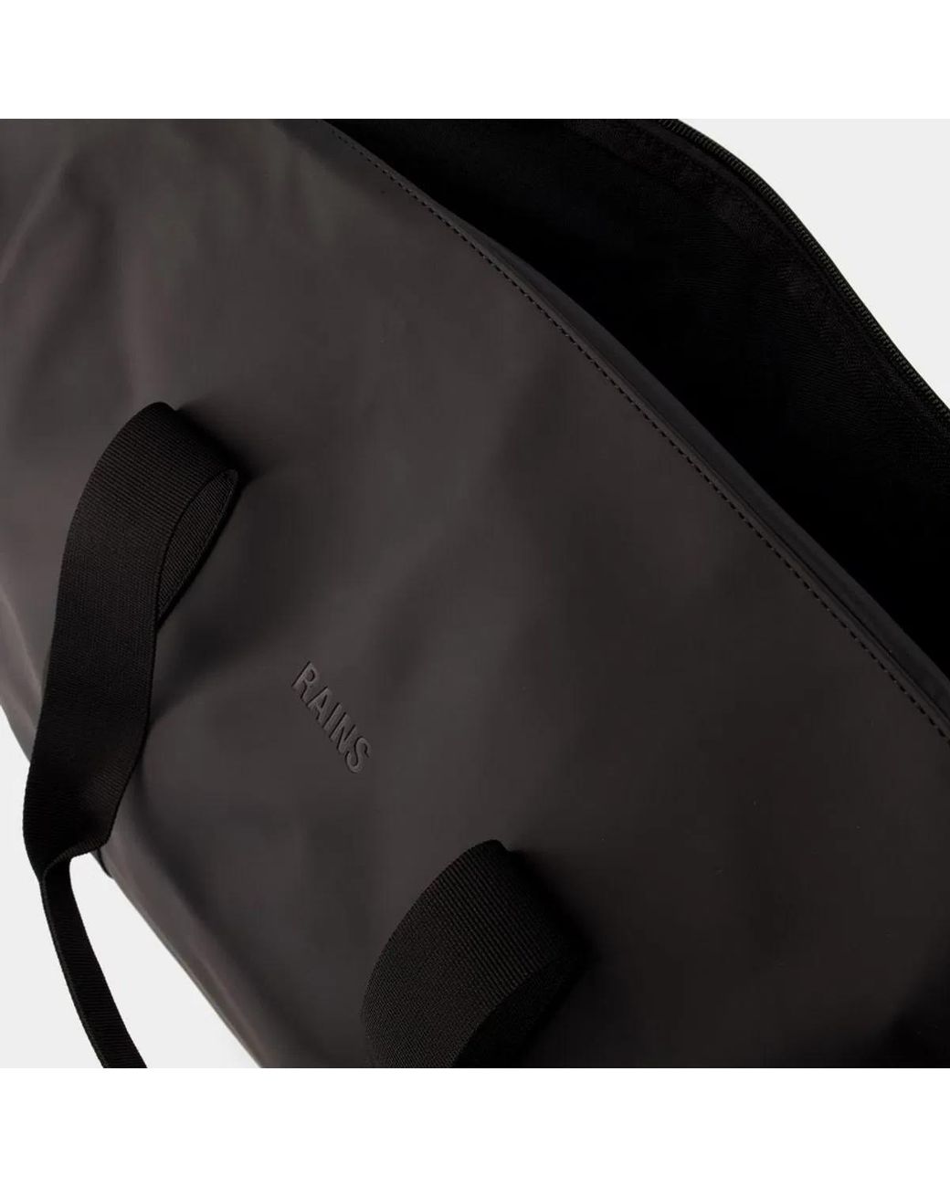 Rains Black Hilo Bag