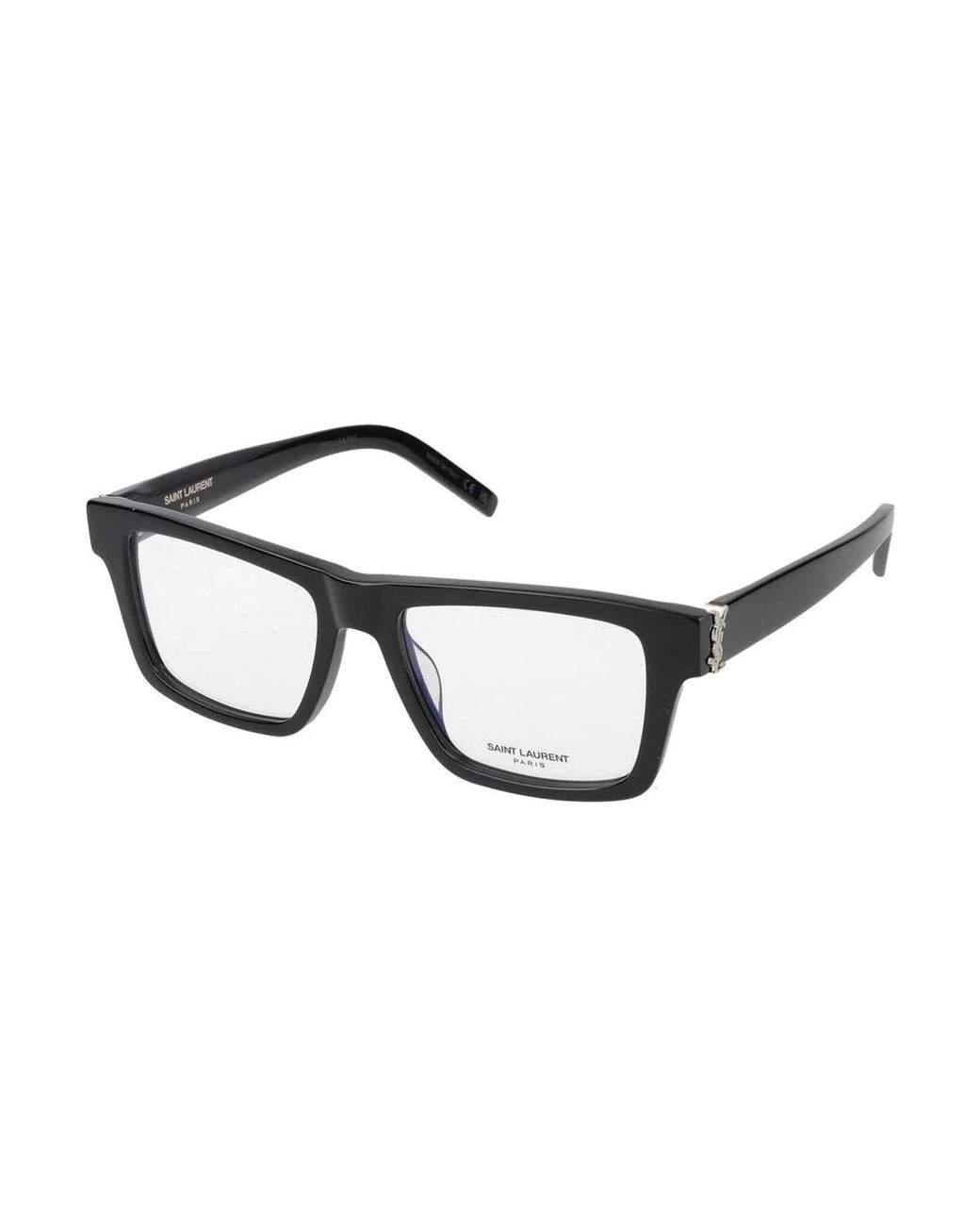 Saint Laurent Black Eyeglasses for men
