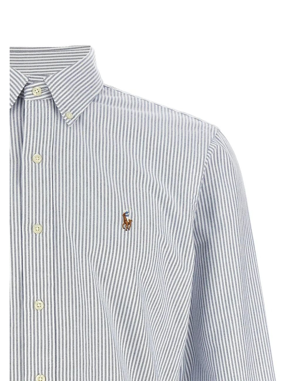 Polo Ralph Lauren White Button-Down Shirt for men