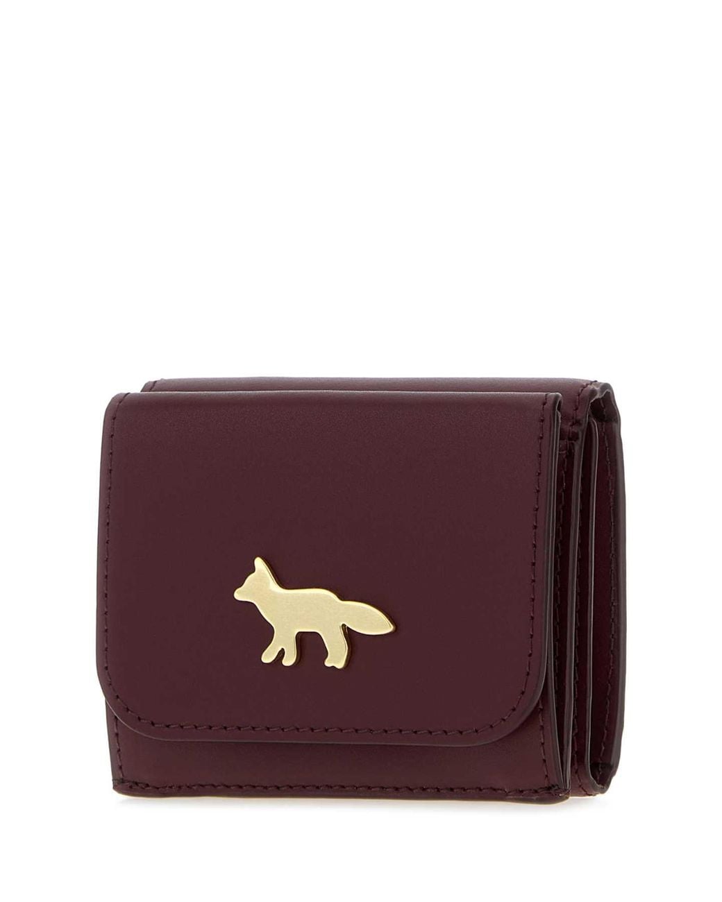 Maison Kitsuné Purple Edie Compact Wallet