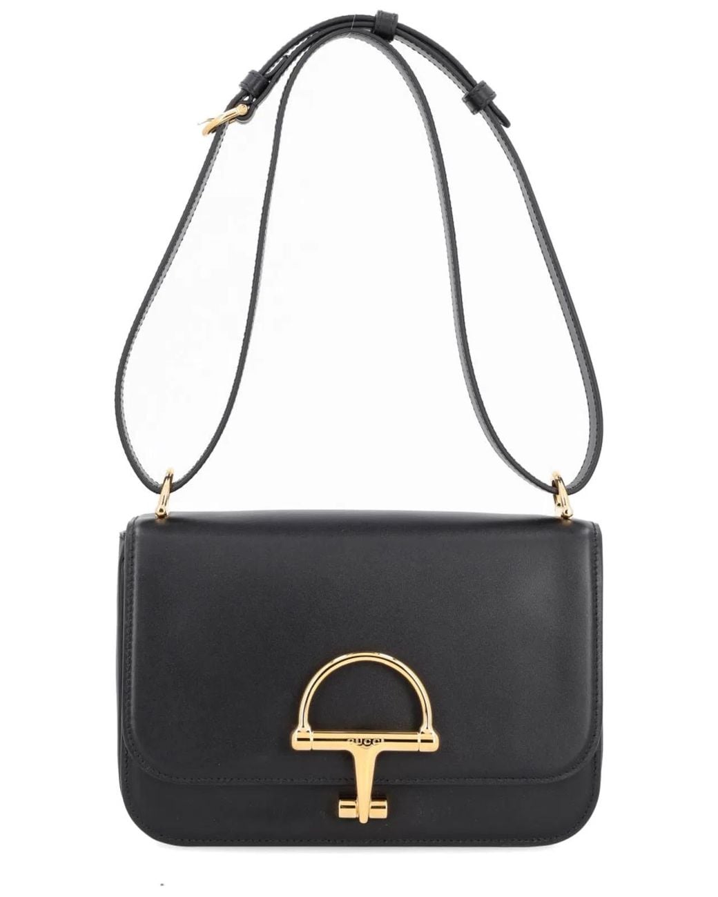 Gucci Black Leather Siena Crossbody Bag