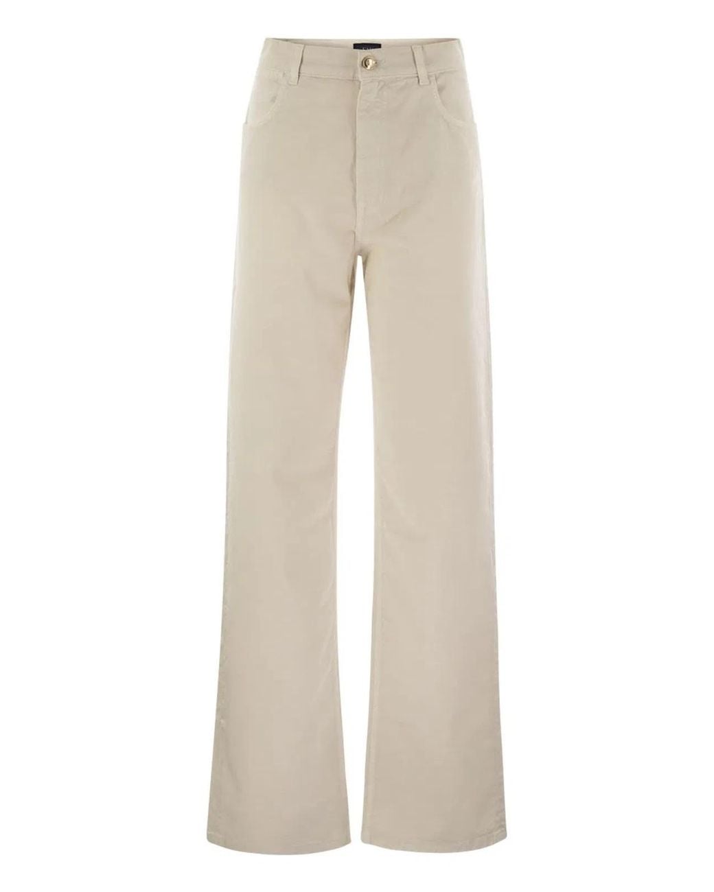Fay Natural 5-Pocket Trousers
