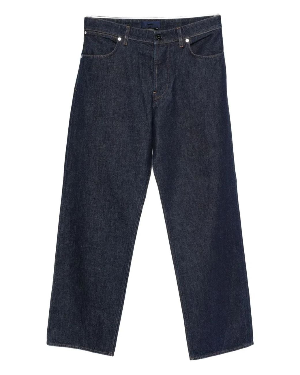Stone Island Blue Loose Fit Jeans for men