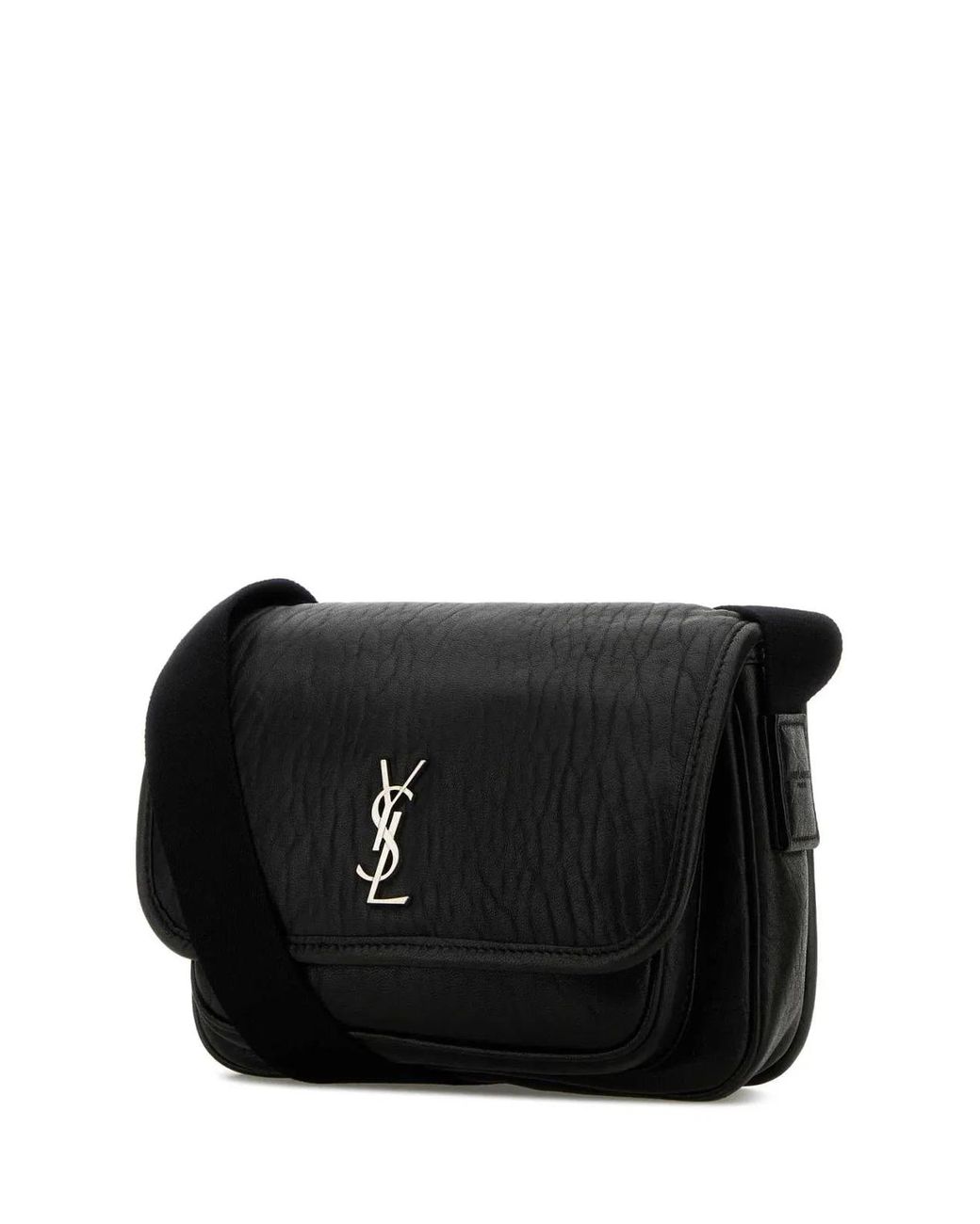 Saint Laurent Black Niki Messenger Small Bag for men
