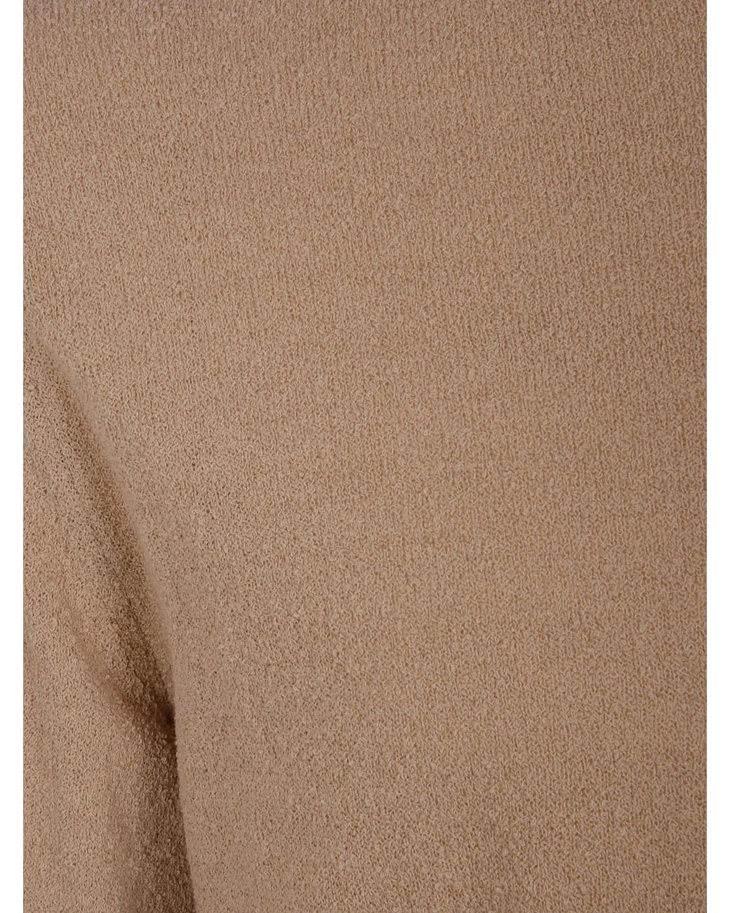 Drumohr Brown Long Sleeves Round Neck Sweater for men