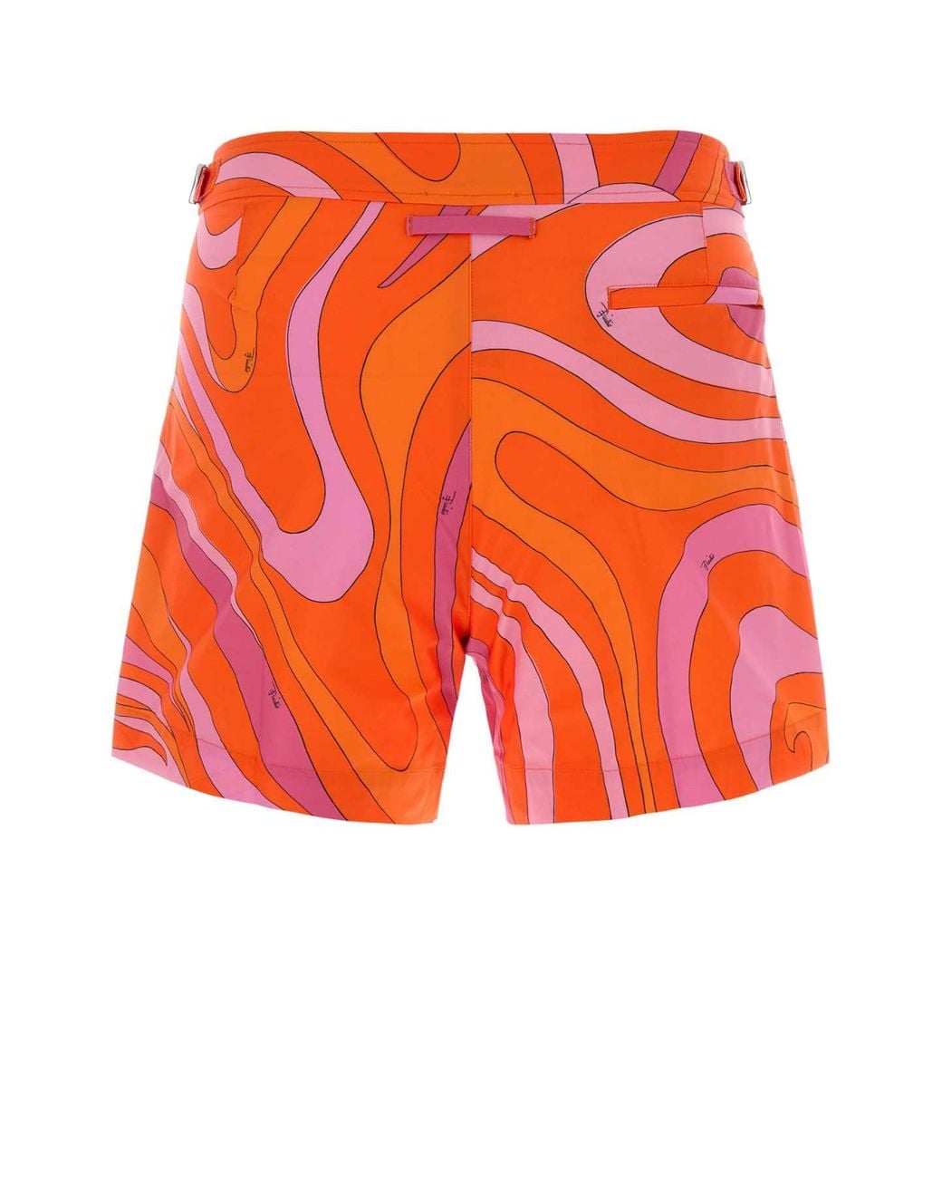 Emilio Pucci Orange Swimtrunks for men