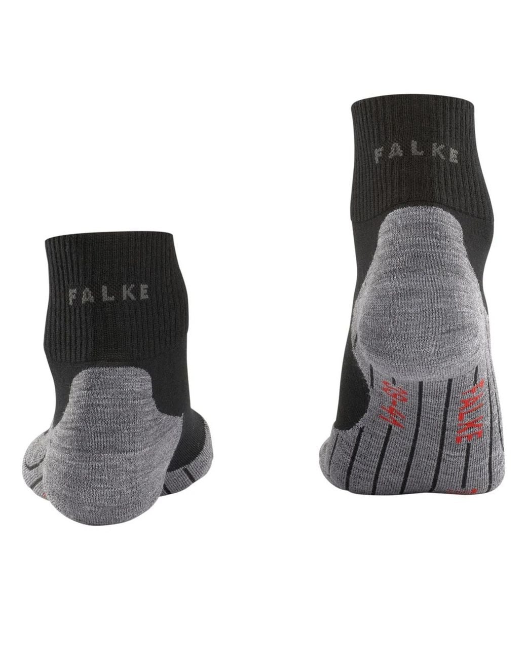 Falke Black Tk5 Short Cool Trekking Socks for men