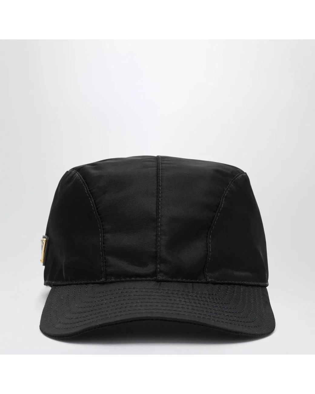 Prada Black Cap With Visor