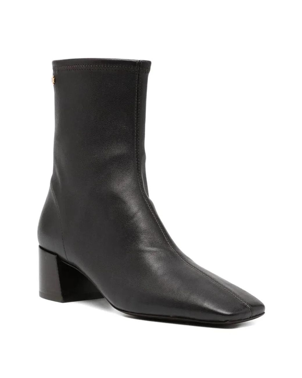 Tory Burch Black Stretch Ankle Boot 45Mm