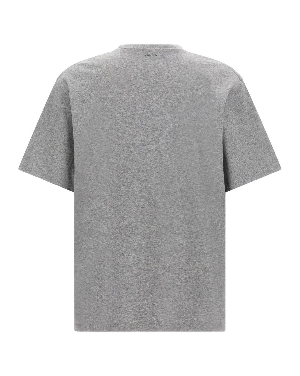 McQueen Black 'Skull' T-Shirt for men