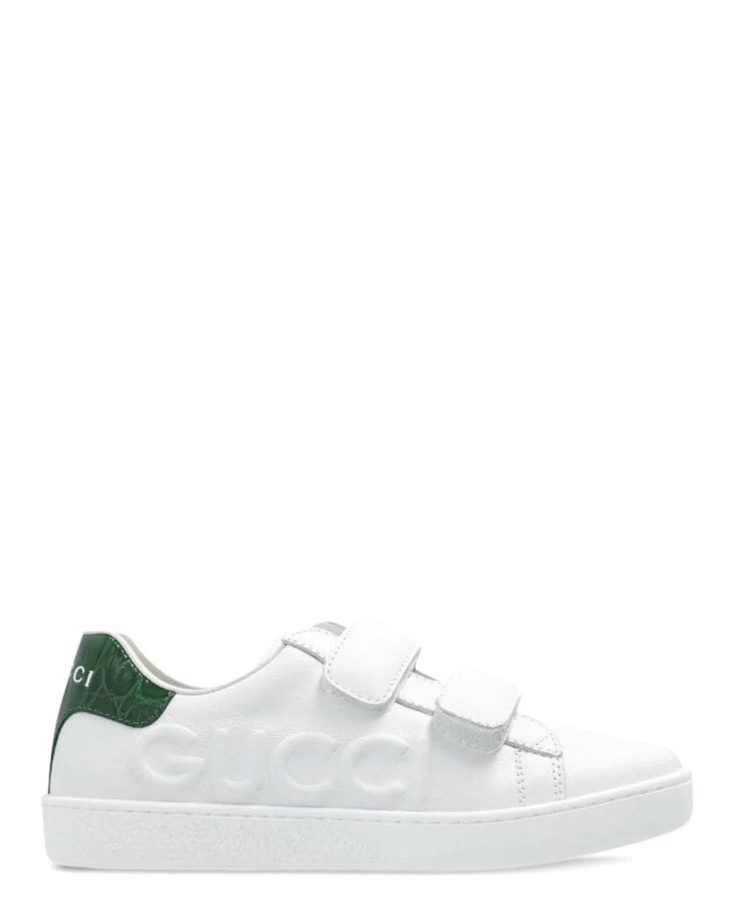 Gucci White Sneaker Leather, R.S. Vit.Na.T/Gr.Whi/Gre.Ac