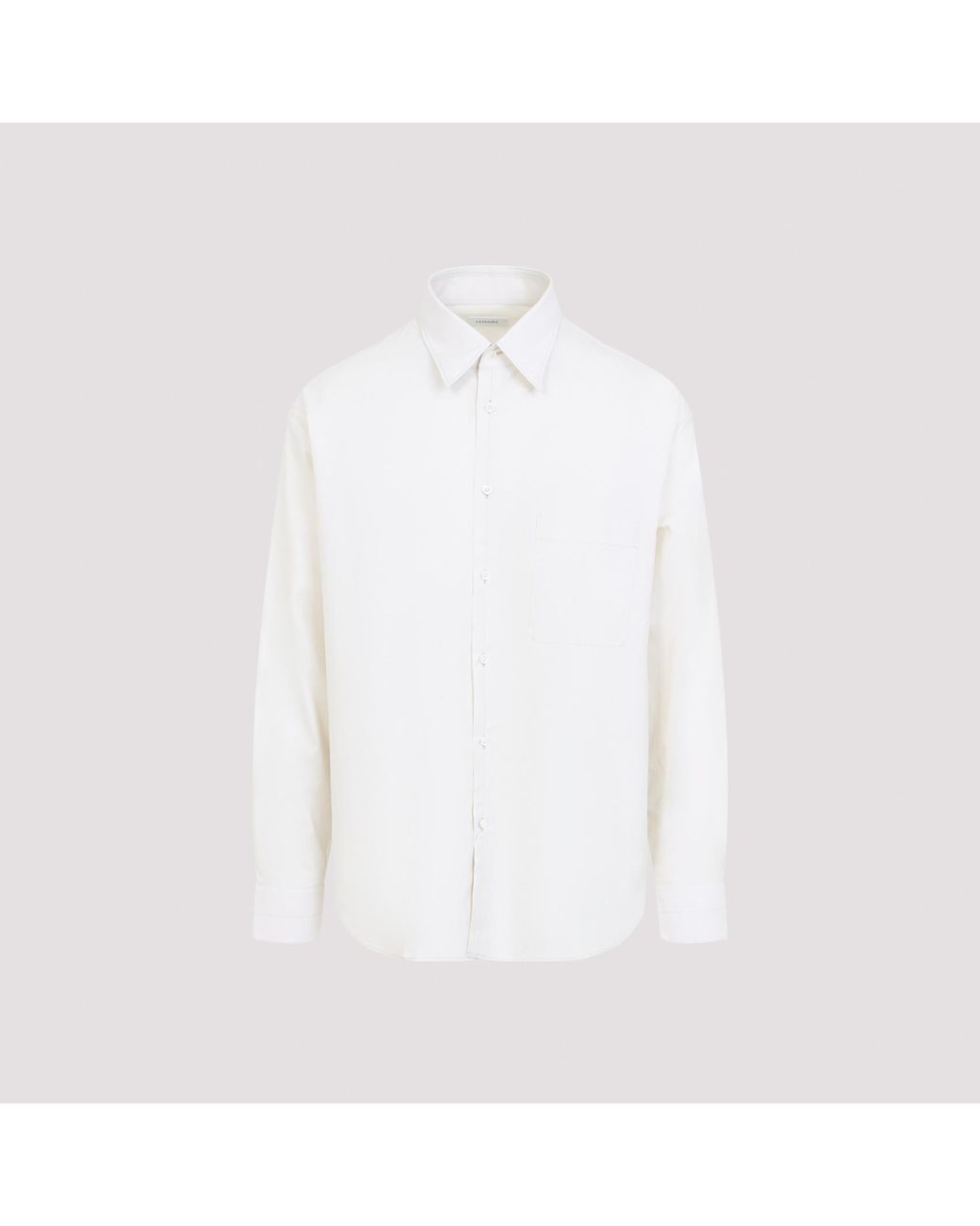Lemaire White Regular Shirt for men
