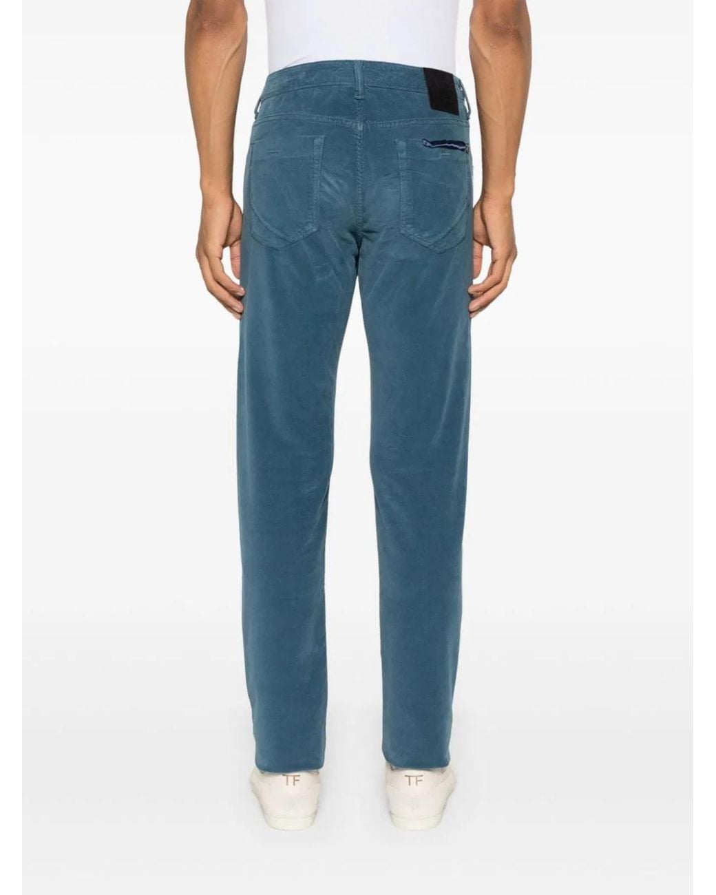 Incotex Blue 5 Pocket Stretch Vintage for men