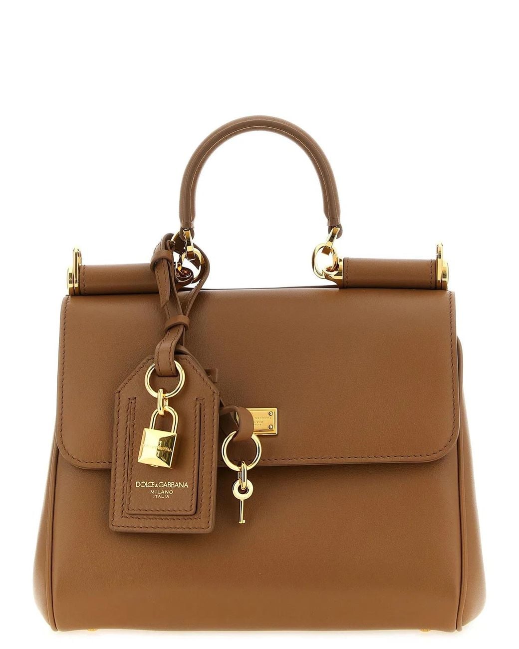 Dolce & Gabbana Brown 'My Sicily' Small Handbag