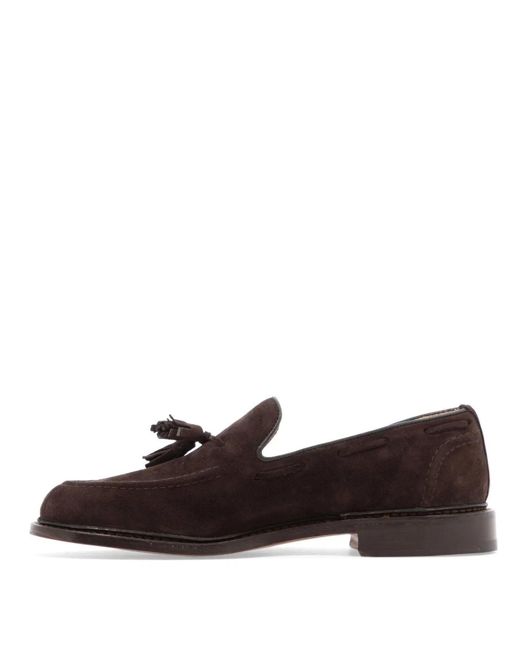 Tricker's Brown Leather Loafers for men