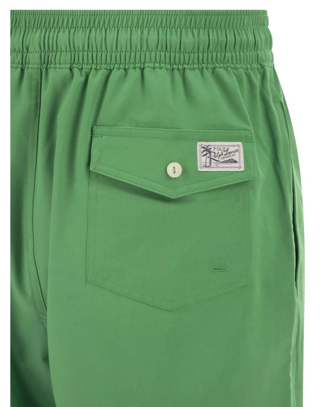 Polo Ralph Lauren Green Traveler Classic 14.6 Cm Beach Boxers for men