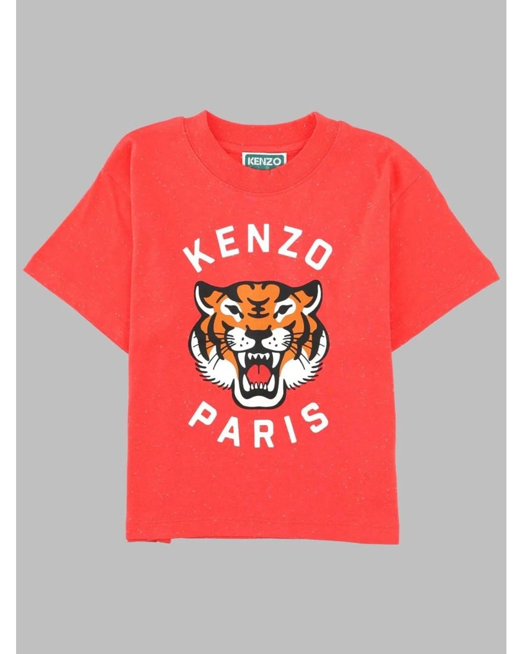 KENZO Pink T-Shirt Con Stampa
