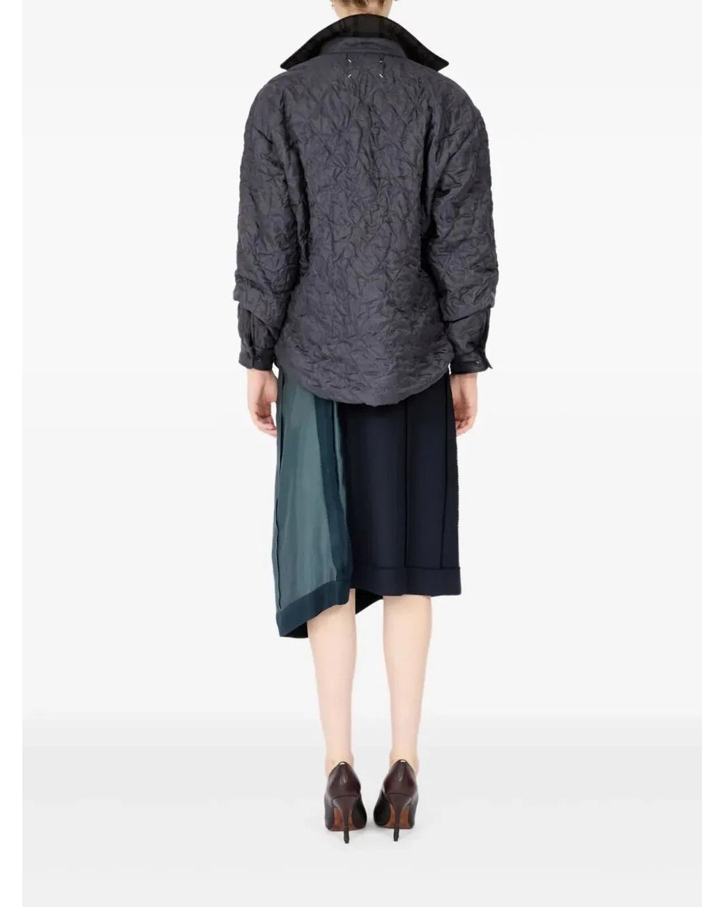 Maison Margiela Blue Long-Sleeved Shirt
