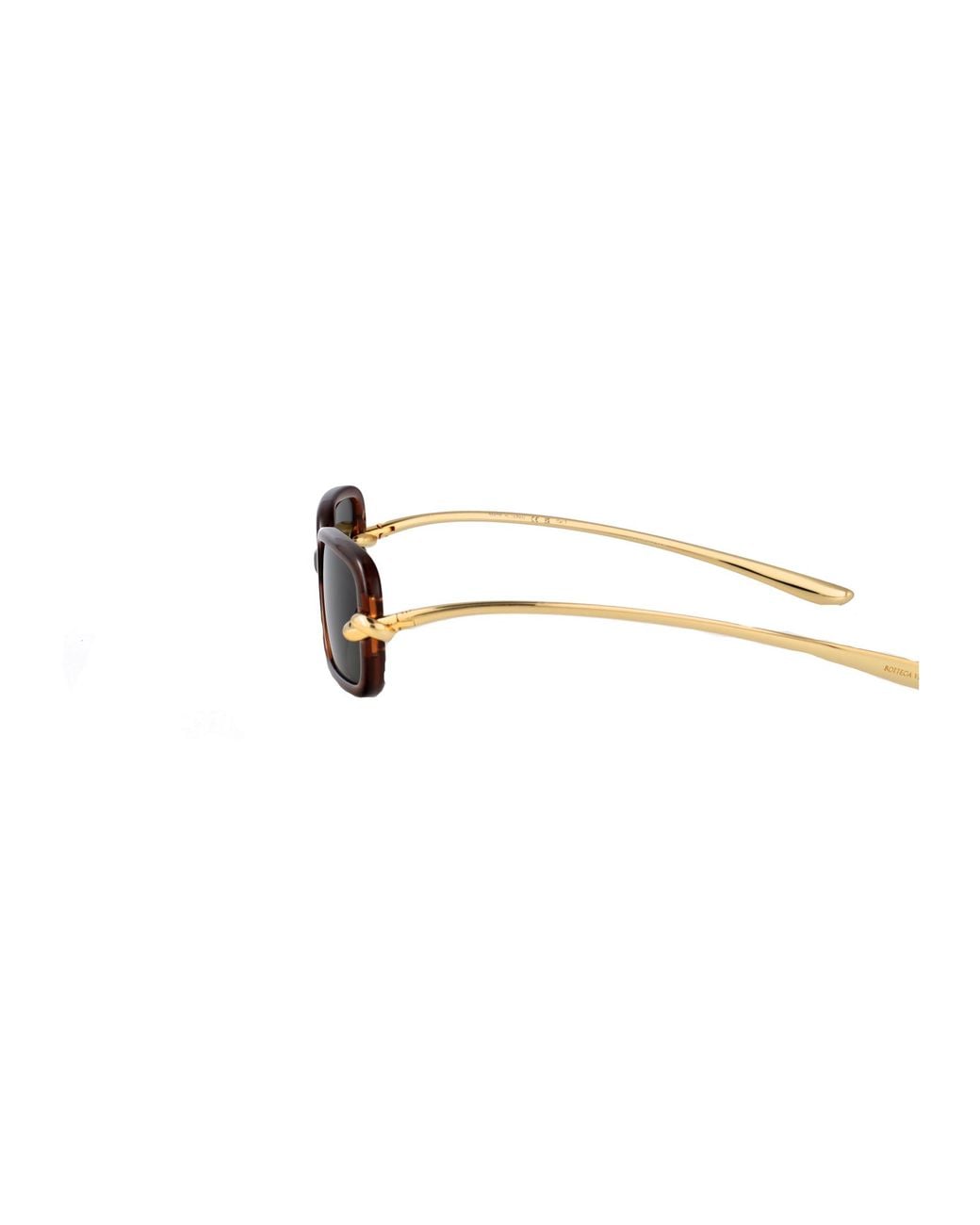 Bottega Veneta Brown Injected Sunglasses