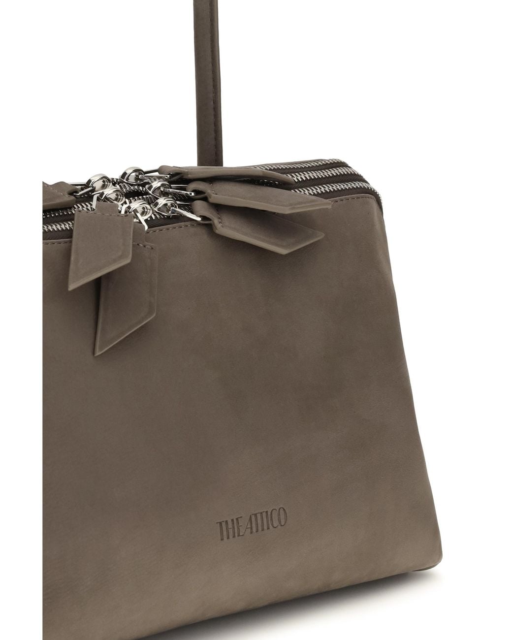The Attico Gray L'Altra Di Milano Shoulder Bag