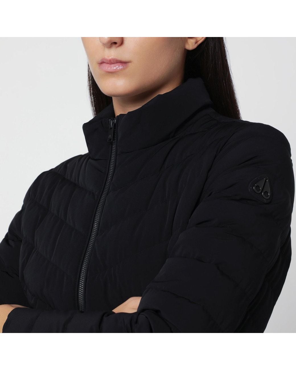 Moose Knuckles Black Elora Padded Jacket
