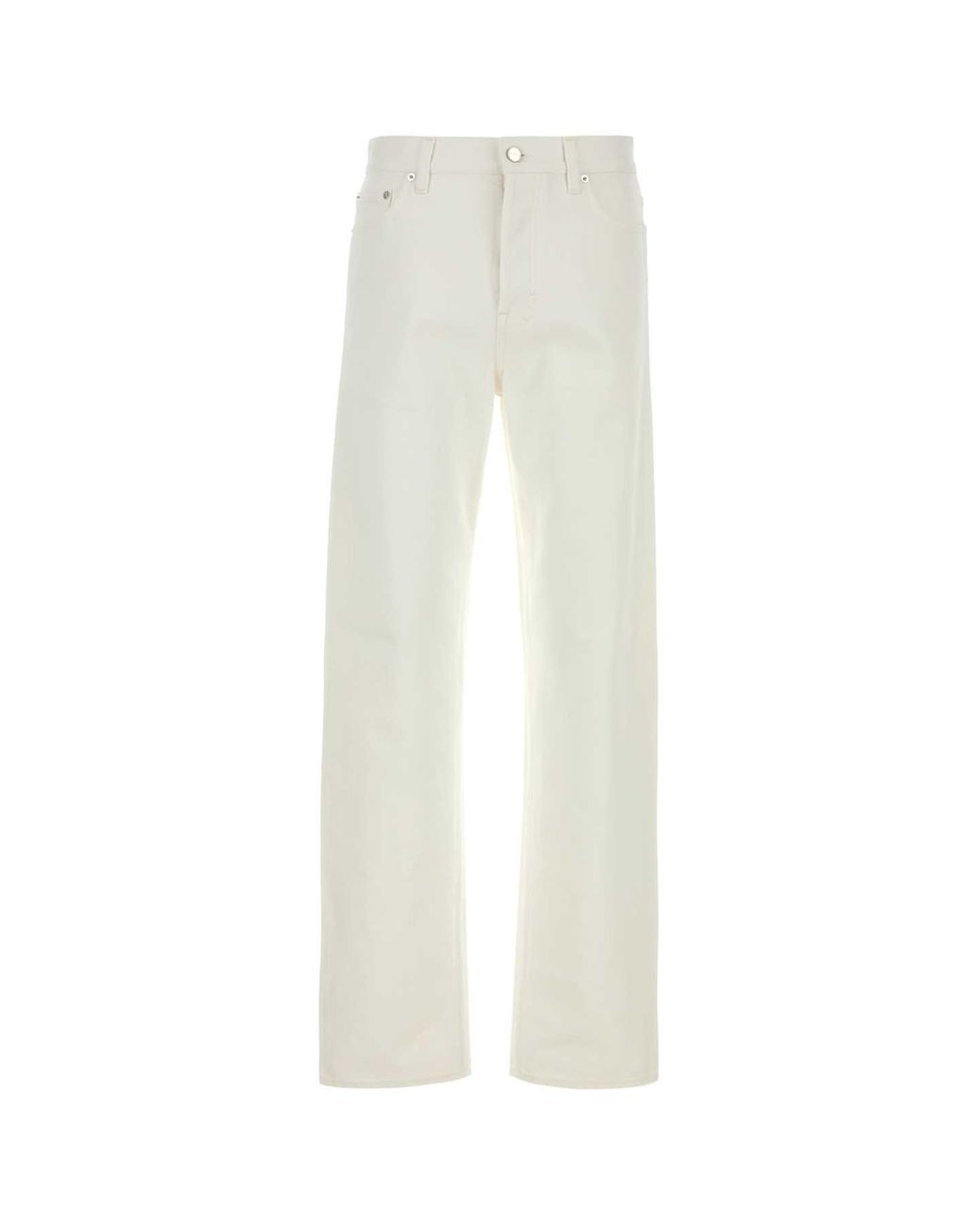 Gucci White Straight Jeans for men