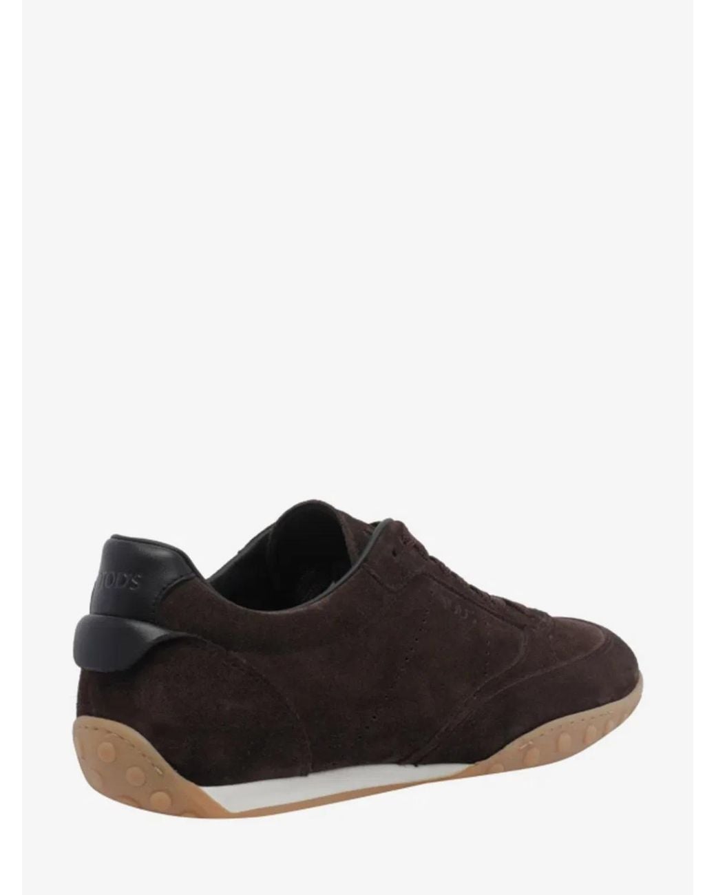 Tod's White Moor Suede Sneakers for men
