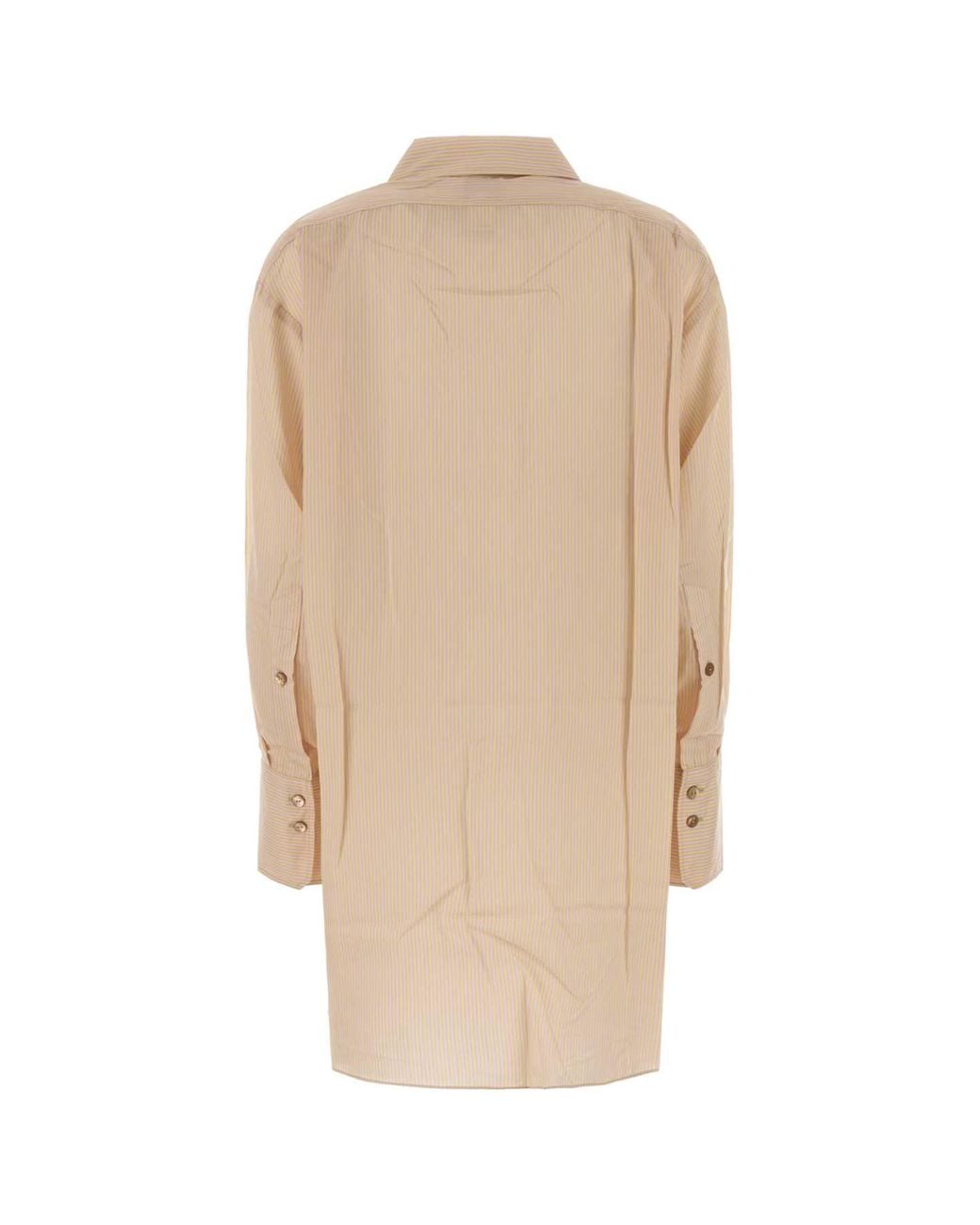 Patou Natural Embroidered Oversized T-Shirt Shirt