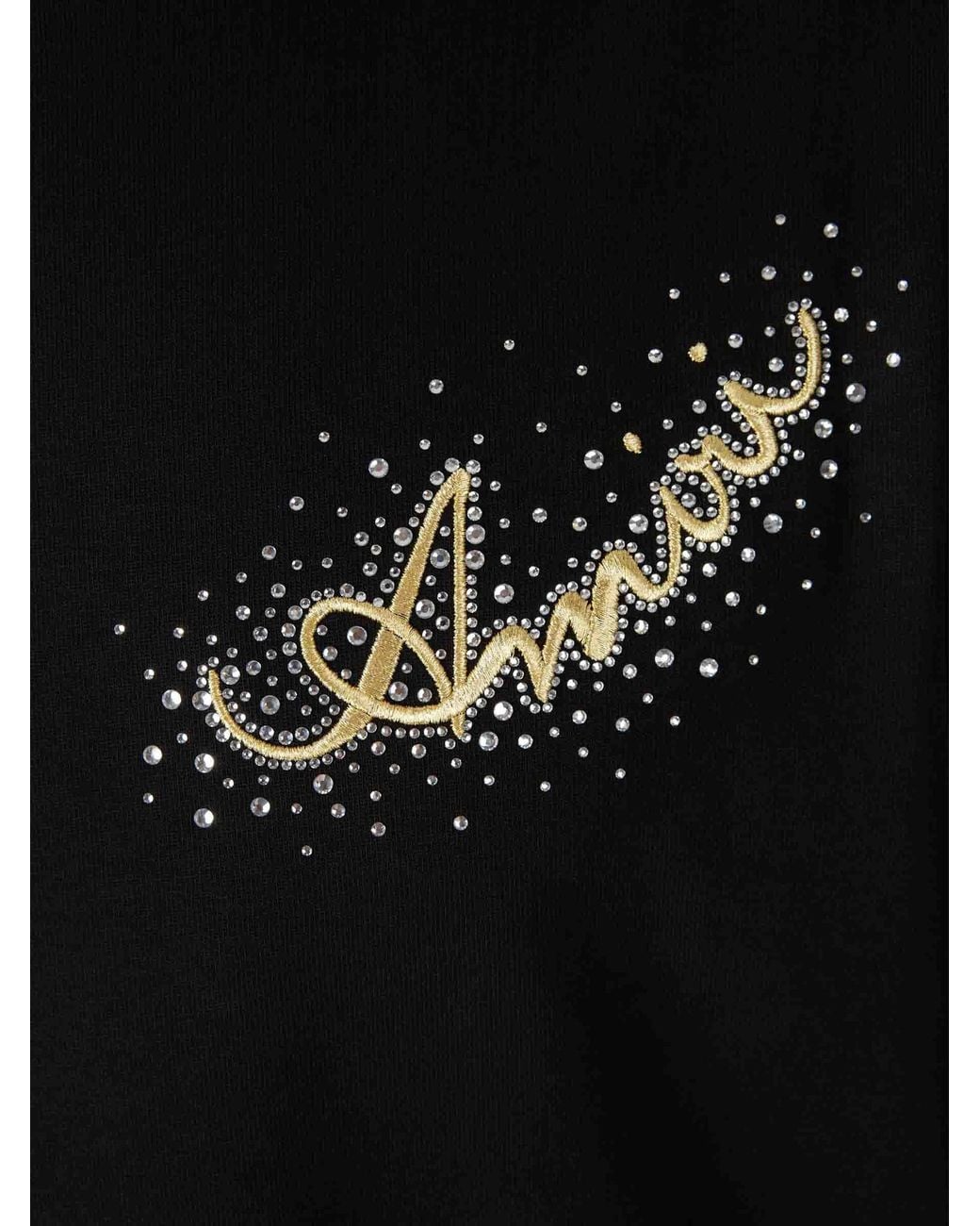 Amiri Black Script Jmodal Reg Tee for men