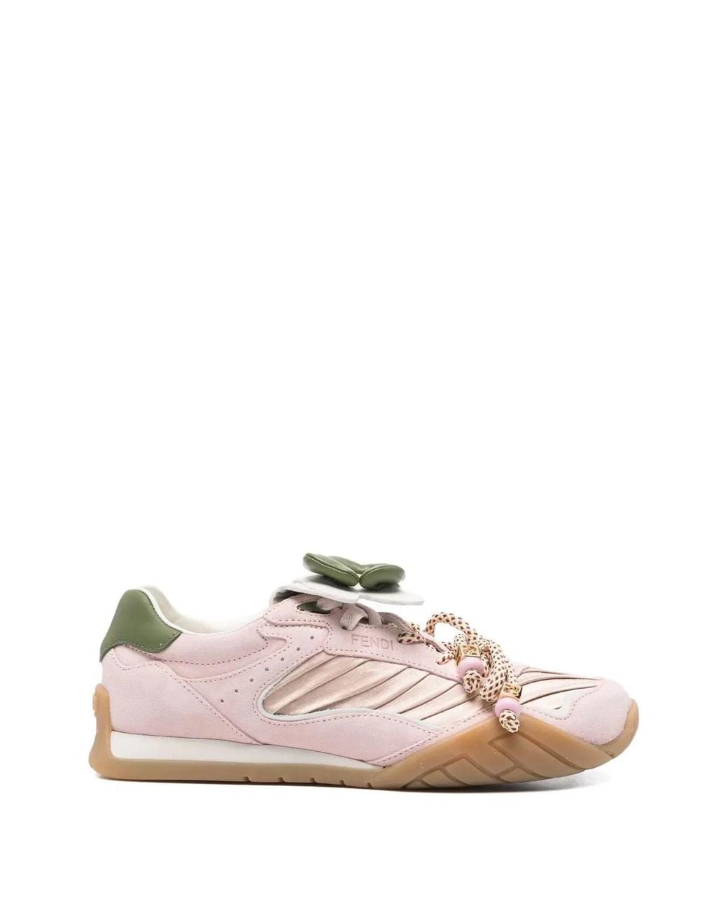 Fendi Pink Wave Pulse Sneakers